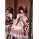 Hinana Queena Alice In Dreamland Tea Party Top and Skirt Sets(Reservation/4 Colours/Full Payment Without Shipping)